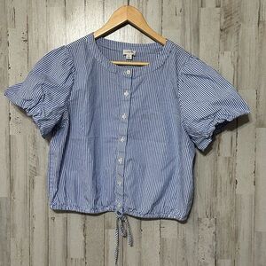 J.Crew Fun Sleeve Shirt